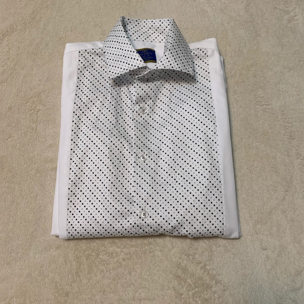 Alfa Perry boy button down t shirt new - Picture 2 of 8